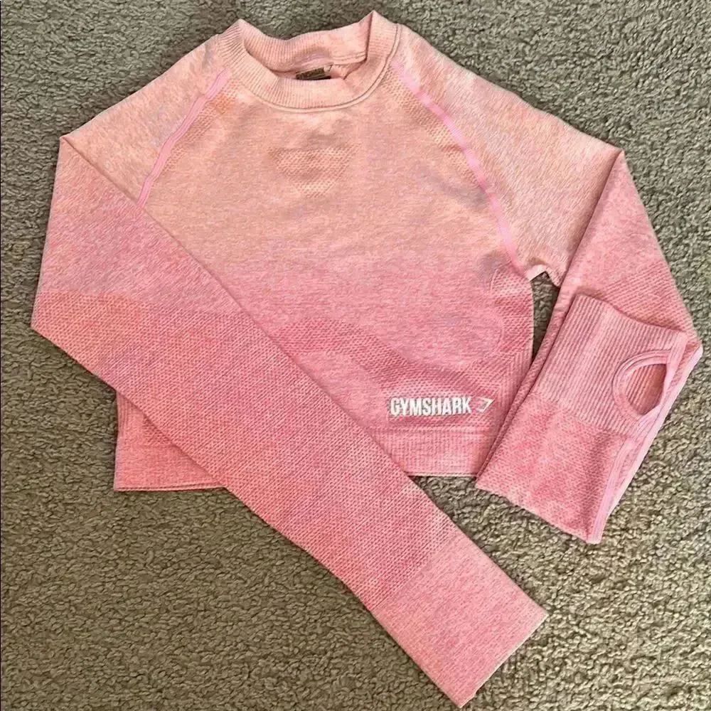 Gymshark Coral Long Sleeve Top
